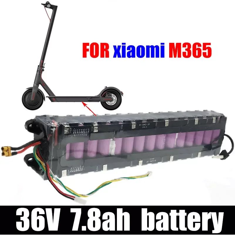 18650 Battery Pack 36V 7.8Ah Scooter Battery Pack For XiaomiM365, Electric Scooter 10s3p Xiaomim365 High-Quality Lithium Battery
18650 Battery Pack 36V 7.8Ah Scooter Battery Pack For XiaomiM365, Electric Scooter 10s3p Xiaomim365 High-Quality Lithium Battery