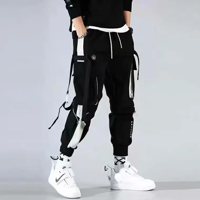 Cargo pants men 2023 Spring and autumn multi-pocket bundle feet Korean version of youth functional leisure sports pants
Cargo pants men 2023 Spring and autumn multi-pocket bundle feet Korean version of youth functional leisure sports pants