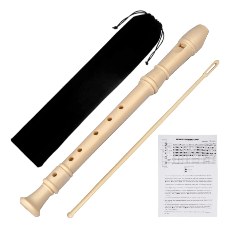 Soprano Recorder Hole 6/8 Hole C Key Descant Recorder German Style Treble Flute
Soprano Recorder Hole 6/8 Hole C Key Descant Recorder German Style Treble Flute
