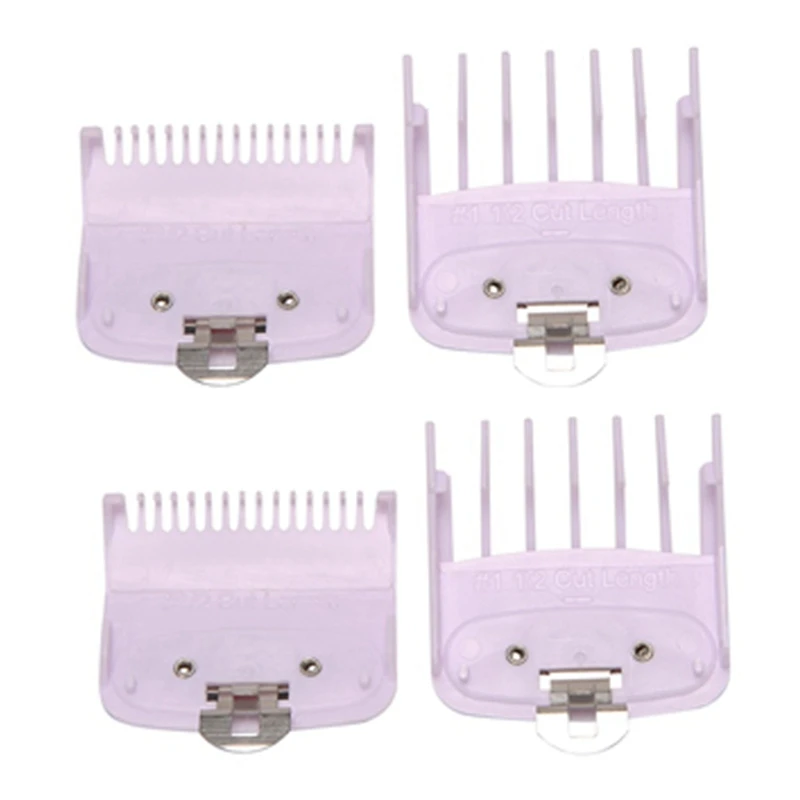 4PCS/Set Hair Clipper Combs Guide Kit Hair Trimmer Guards Attachments 1.5MM/4.5MM For WAHL-Hair Clipper
4PCS/Set Hair Clipper Combs Guide Kit Hair Trimmer Guards Attachments 1.5MM/4.5MM For WAHL-Hair Clipper