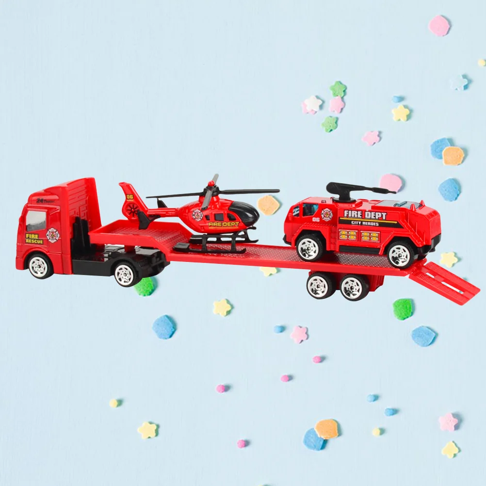 Back Project Car Creative Alloy Project Model for Baby Kid Child (Red, Fire Fighting Tow Truck)
Back Project Car Creative Alloy Project Model for Baby Kid Child (Red, Fire Fighting Tow Truck)