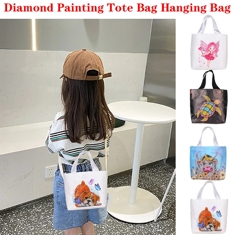 DIY Diamond Painting Women Handbag Mosaic Reusable Girl Tote Bags Handicraft Gift Art Animals Storage Bag Grocery Tote Organizer
DIY Diamond Painting Women Handbag Mosaic Reusable Girl Tote Bags Handicraft Gift Art Animals Storage Bag Grocery Tote Organizer