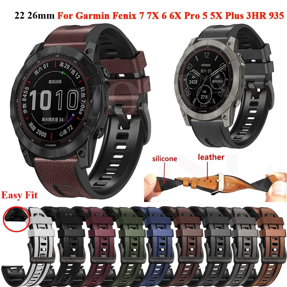 Ремешок силиконовый для наручных часов, быстросъемный браслет для Garmin Fenix 7 7X 5X 6X Pro Easyfit, 26 22 мм
Ремешок силиконовый для наручных часов, быстросъемный браслет для Garmin Fenix 7 7X 5X 6X Pro Easyfit, 26 22 мм