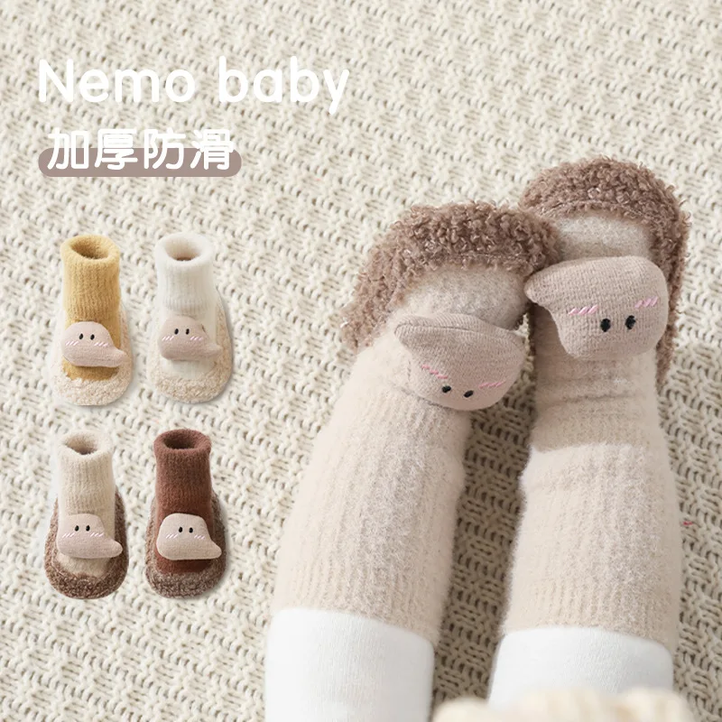 1 Pair Winter Sock for Baby Boy Girl Cute Cartoon Non-slip Floor Toddler Calf Sock Warm Thicken Fleece Newborn Sock
1 Pair Winter Sock for Baby Boy Girl Cute Cartoon Non-slip Floor Toddler Calf Sock Warm Thicken Fleece Newborn Sock