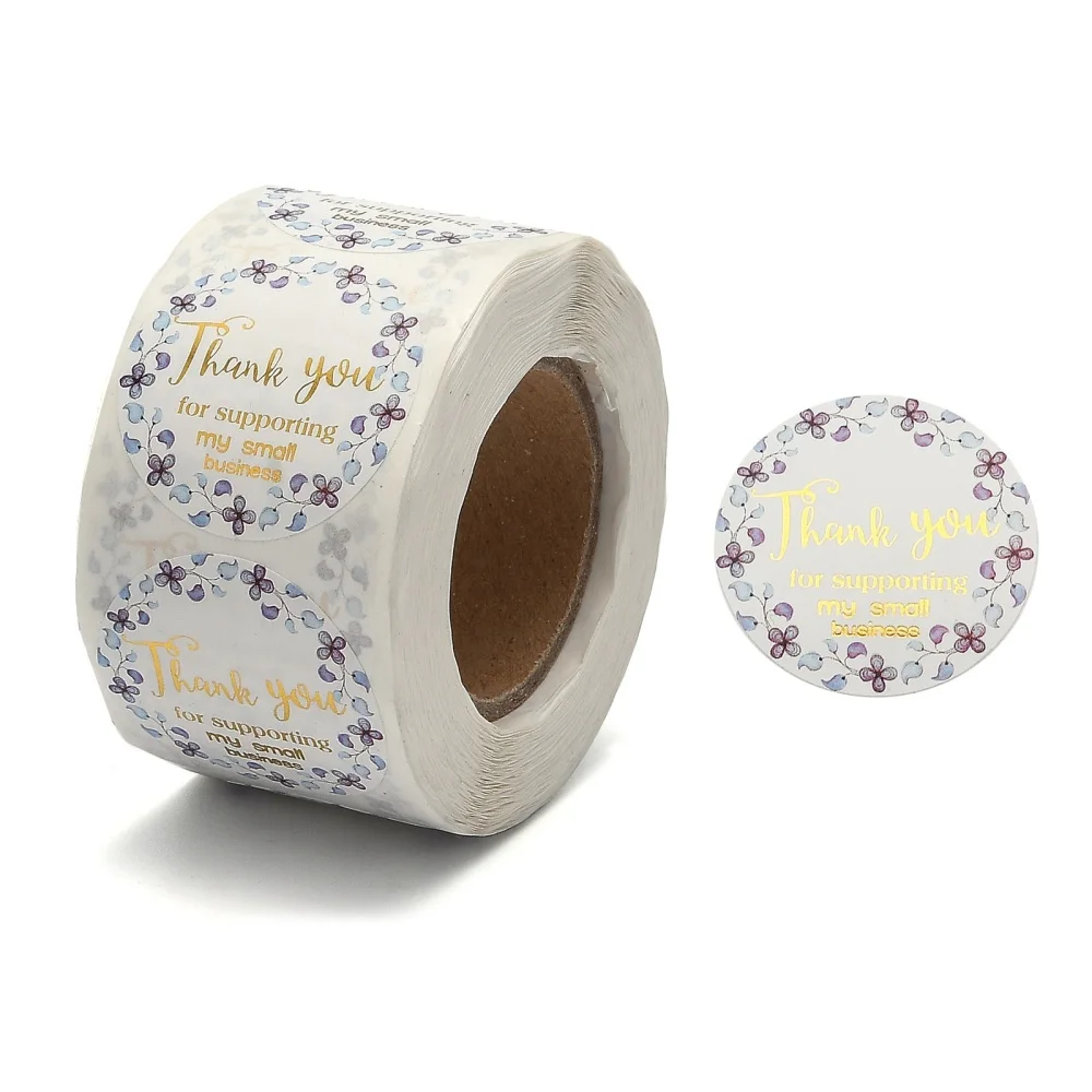 500PCS Thank You Adhesive Label Stickers Flower Design Decorative Sealing Stickers for Christmas Gifts Wedding Party 38mm
500PCS Thank You Adhesive Label Stickers Flower Design Decorative Sealing Stickers for Christmas Gifts Wedding Party 38mm