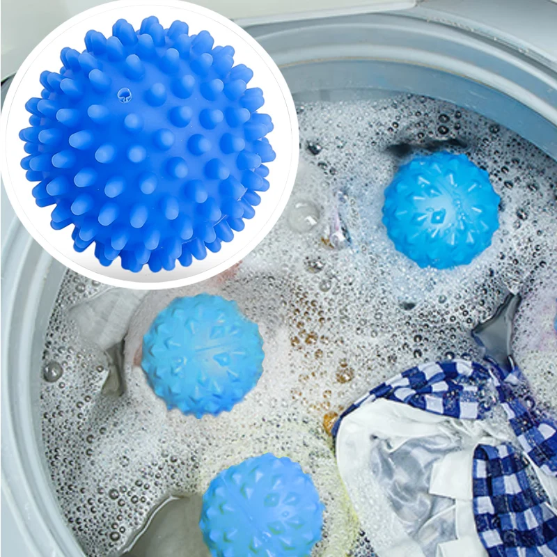 Magic Laundry Balls Reusable PVC Cleaning Ball Household Clothing Softener Fluffy Cleaning Tools Decompose Stain Balls Anti-tie
Magic Laundry Balls Reusable PVC Cleaning Ball Household Clothing Softener Fluffy Cleaning Tools Decompose Stain Balls Anti-tie