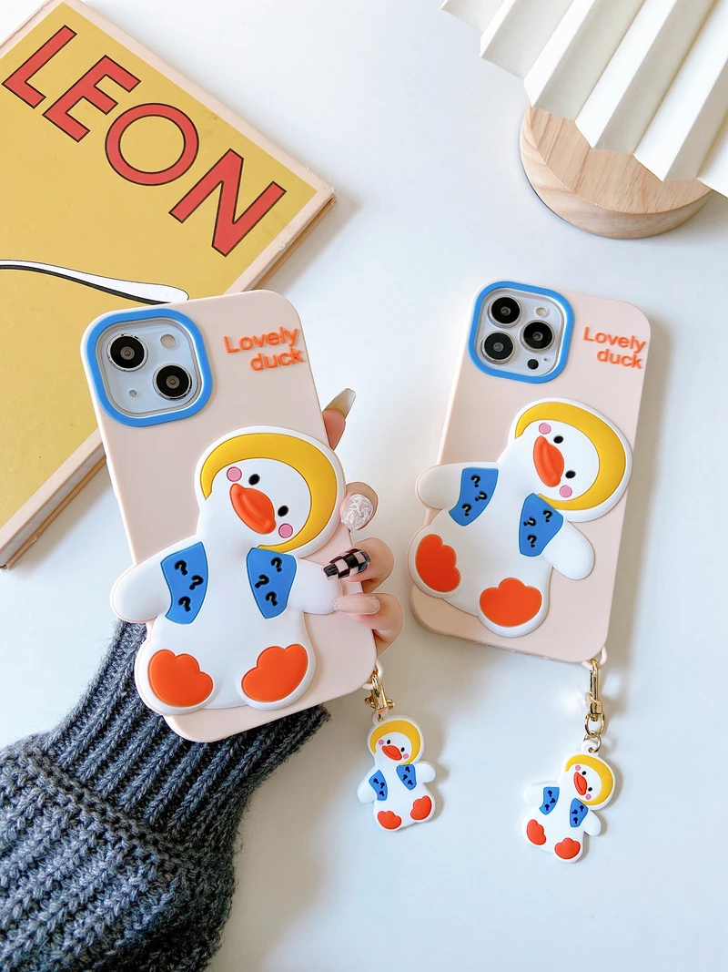Korea Cute Cartoon Animal Duck Phone Case For iPhone 11 12 13 Pro Xs Max Xr X 7 8 Puls SE 2 Soft Silicone Shockproof Back Cover
Korea Cute Cartoon Animal Duck Phone Case For iPhone 11 12 13 Pro Xs Max Xr X 7 8 Puls SE 2 Soft Silicone Shockproof Back Cover
