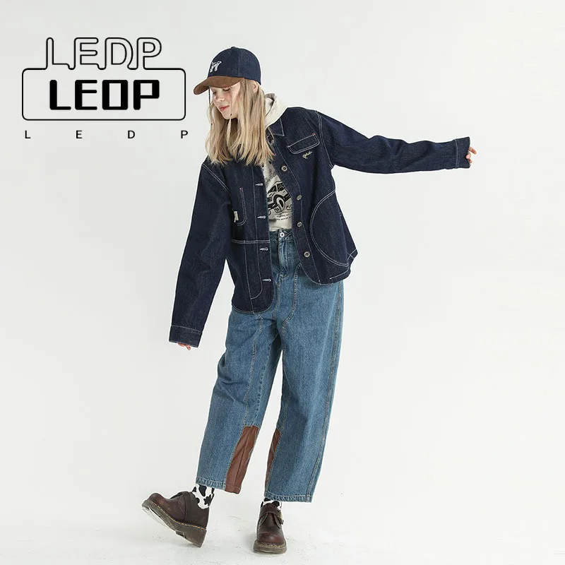 Spring New Denim Jacket Female Couple Wear Cotton Casual Top Casual Dark Blue Korean Version Fashion Loose Cardigan Jacket
Spring New Denim Jacket Female Couple Wear Cotton Casual Top Casual Dark Blue Korean Version Fashion Loose Cardigan Jacket