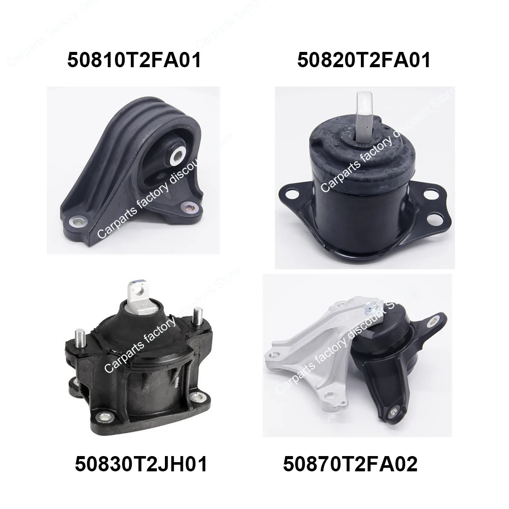 4pcs Front rear Transmission Mounts Motor Mount for 13-17 Honda Accord 50810-T2F-A01,50820-T2F-A01,50830-T2J-H01,50870-T2F-A02
4pcs Front rear Transmission Mounts Motor Mount for 13-17 Honda Accord 50810-T2F-A01,50820-T2F-A01,50830-T2J-H01,50870-T2F-A02