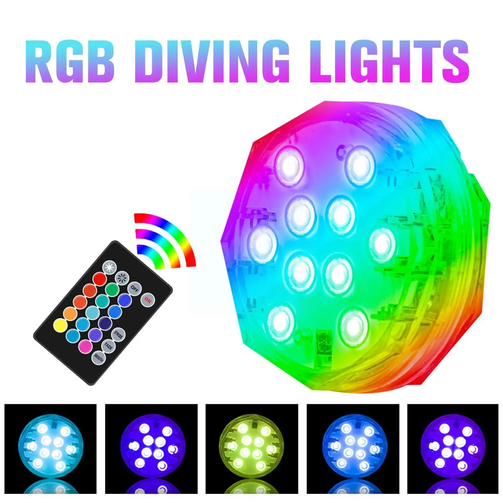 Подводные Водонепроницаемые светодиодные лампы Rgb для бассейна, подводные светильники с дистанционным управлением для аквариума, гидромас...
Подводные Водонепроницаемые светодиодные лампы Rgb для бассейна, подводные светильники с дистанционным управлением для аквариума, гидромас...