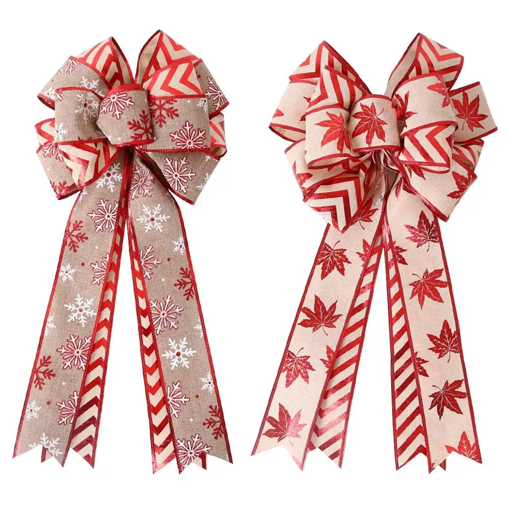 1 Pcs 54cm Double Layers Christmas Bows Christmas Tree Decoration Ornaments For Home Front Door Wall Window Decor Dropshipping
1 Pcs 54cm Double Layers Christmas Bows Christmas Tree Decoration Ornaments For Home Front Door Wall Window Decor Dropshipping