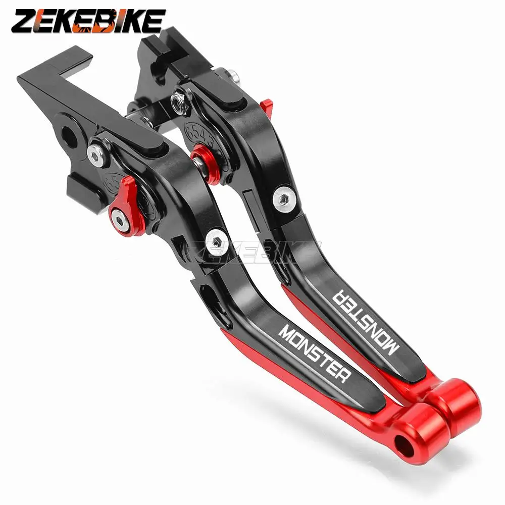 

CNC Brake Clutch Levers For DUCATI MONSTER M600 M750 M750IE M900 S2R 800 Motorcycle Brakes Folding Extendable Handles Lever