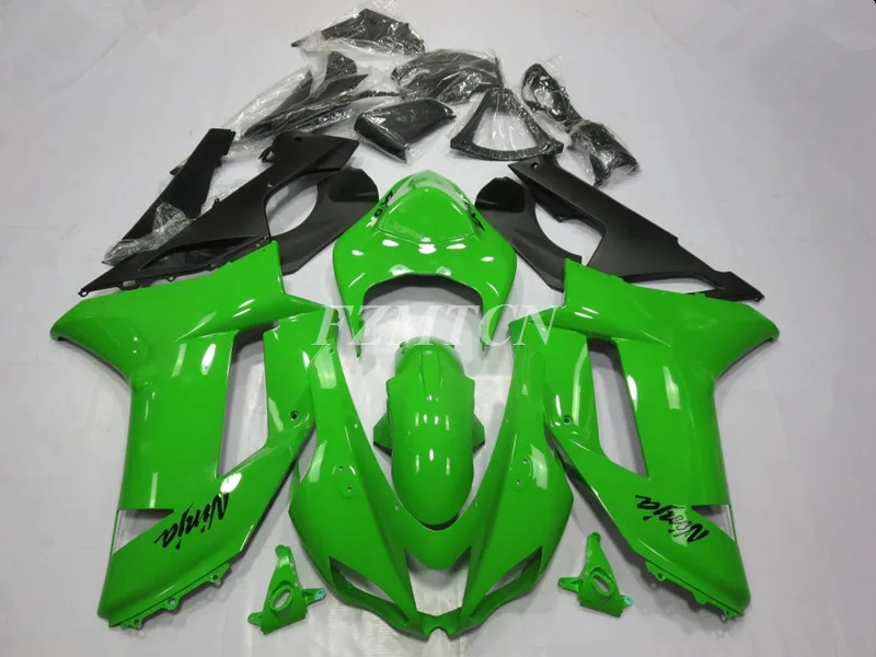 Подходит для Kawasaki Ninja ZX-6R ZX6R 636 2007 2008 07 08 полный обтекатель для мотоцикла новые аксессуары из АБС-пластика зеленый черный
Подходит для Kawasaki Ninja ZX-6R ZX6R 636 2007 2008 07 08 полный обтекатель для мотоцикла новые аксессуары из АБС-пластика зеленый черный