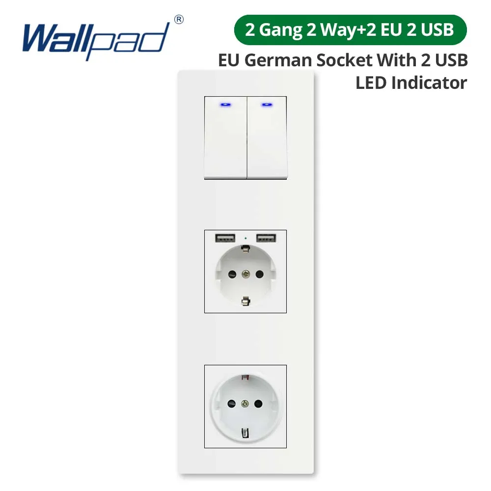 Тройная белая панель Wallpad для ПК, розетка для 1, 2, 3 клавиши, двухсторонняя настенная стандартная розетка со стандартным индикатором, европейская розетка с двойным USB 258*86 мм
Тройная белая панель Wallpad для ПК, розетка для 1, 2, 3 клавиши, двухсторонняя настенная стандартная розетка со стандартным индикатором, европейская розетка с двойным USB 258*86 мм