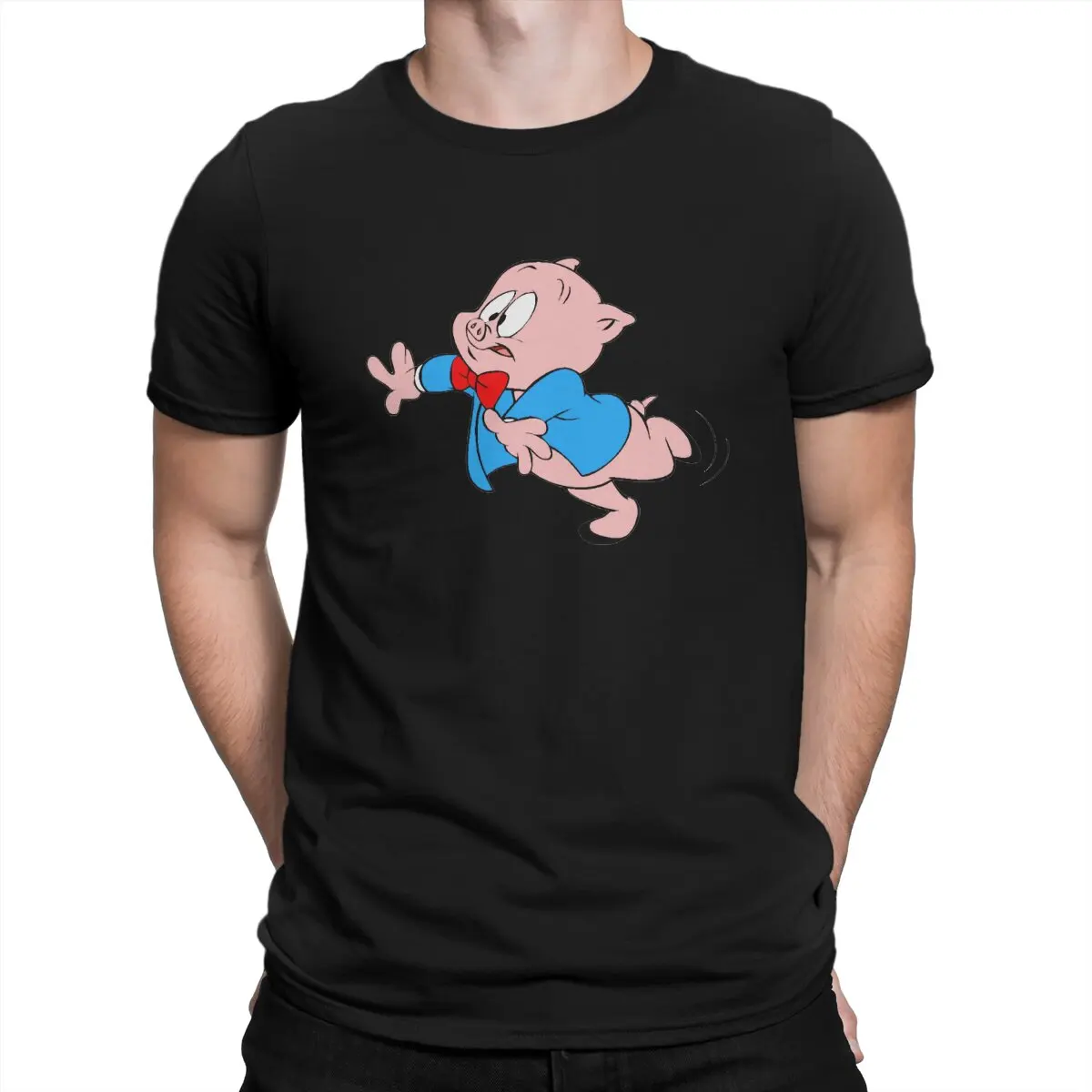 Men's Pink T Shirt Porky Pig A Cartoon Stuttering Like Being Quiet Just Folks Cotton Clothing Funny Short Sleeve Round Neck Tee
Men's Pink T Shirt Porky Pig A Cartoon Stuttering Like Being Quiet Just Folks Cotton Clothing Funny Short Sleeve Round Neck Tee