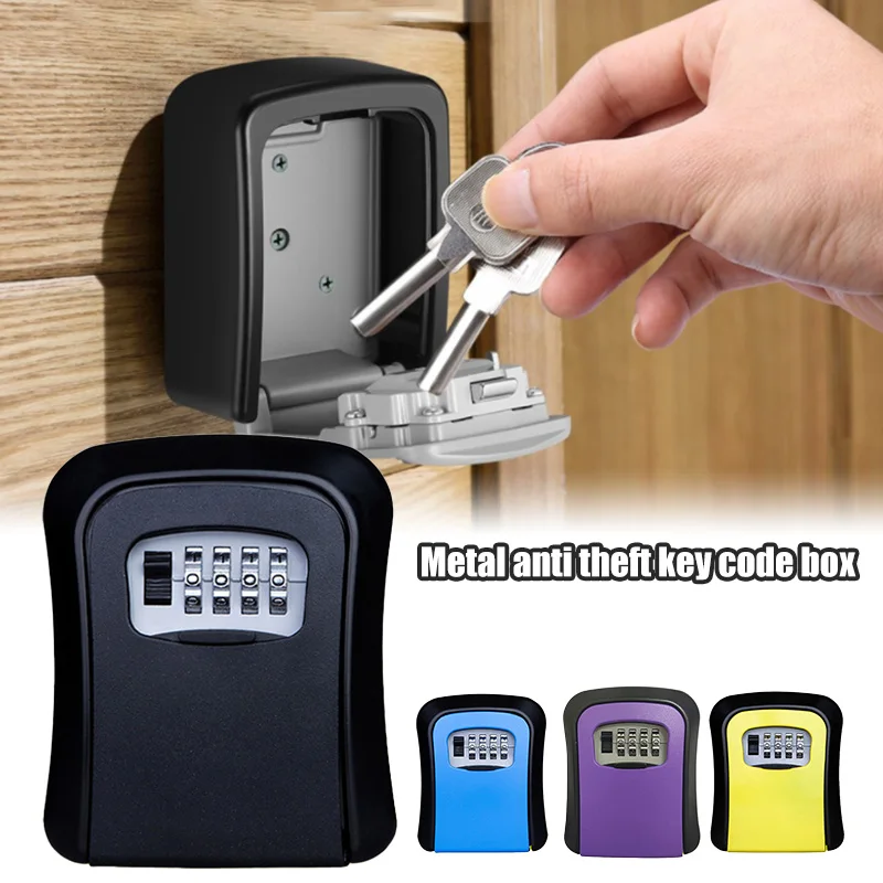 Wall Mount Key Storage Secret Box Organizer 4 Digit Combination Password Security Code Lock No Key Home Key Safe Box caja fuerte
Wall Mount Key Storage Secret Box Organizer 4 Digit Combination Password Security Code Lock No Key Home Key Safe Box caja fuerte