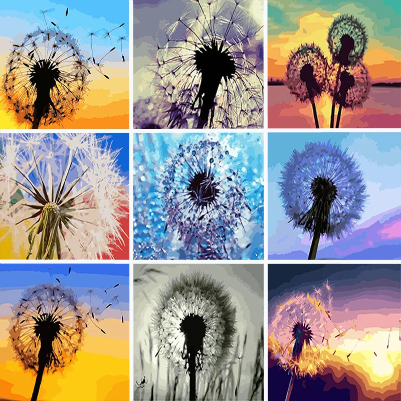 Flower Dandelion Oil Painting By Number For Adults DIY Kits On Canvas With Frame Oil Painting Coloring By Number Home Decoration
Flower Dandelion Oil Painting By Number For Adults DIY Kits On Canvas With Frame Oil Painting Coloring By Number Home Decoration