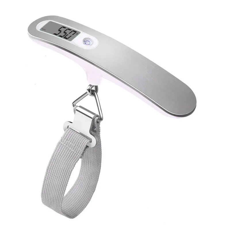 50kg/110lb Digital hanging Scale For Travel Suitcase Luggage HangScales Weighing Balance Electronic LCD Hand Held Belt Scale
50kg/110lb Digital hanging Scale For Travel Suitcase Luggage HangScales Weighing Balance Electronic LCD Hand Held Belt Scale