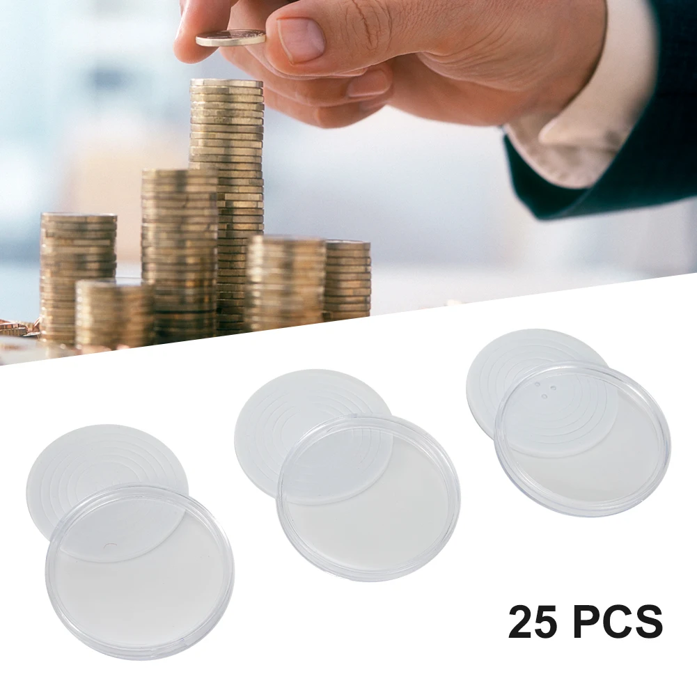 Protect Your Coins Case Capsule Coin Holder Home Storage 10/25pcs Case Capsule Coin Collecting Box Coin Holder
Protect Your Coins Case Capsule Coin Holder Home Storage 10/25pcs Case Capsule Coin Collecting Box Coin Holder