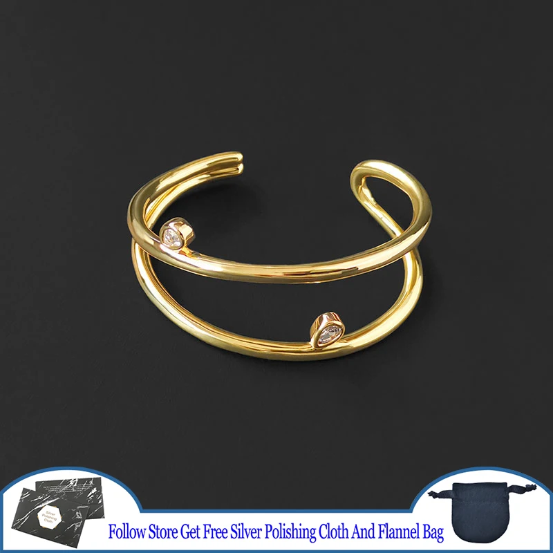 Pear Shaped Stone Bracelet Multi Ring S925 Sterling Silver Inlaid Diamond Personality Style Gold Indian Women's Trend Jewelry
Pear Shaped Stone Bracelet Multi Ring S925 Sterling Silver Inlaid Diamond Personality Style Gold Indian Women's Trend Jewelry