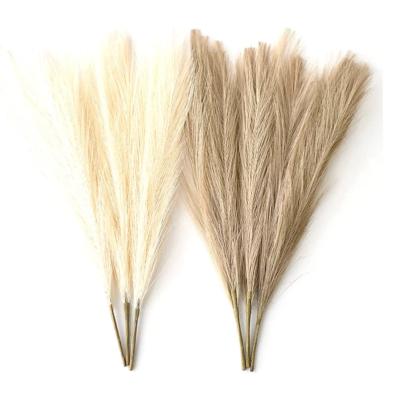 Pampas Grass Decor Tall-Faux Pampas Grass Small 17 Inch-6 Stems-Beige And Taupe-Brown-Pampas Floral-Fake Pampas Grass
Pampas Grass Decor Tall-Faux Pampas Grass Small 17 Inch-6 Stems-Beige And Taupe-Brown-Pampas Floral-Fake Pampas Grass