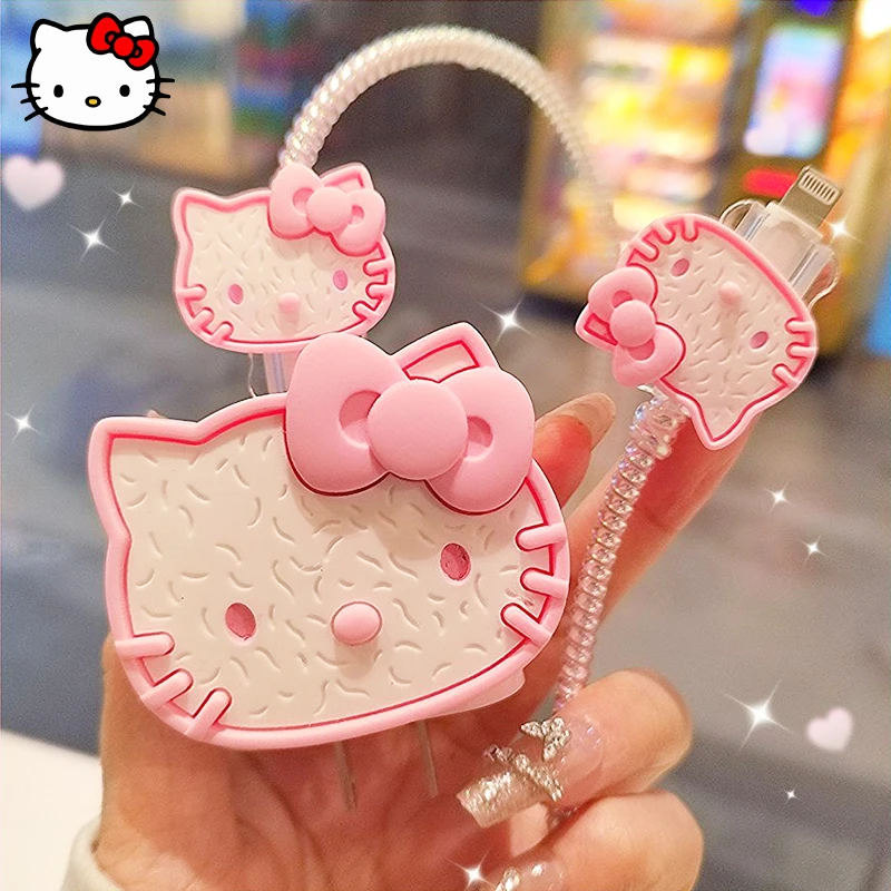 New Kawaii Sanrio HelloKitty Charger Box Cute Cartoon 20W Anti Fall Transparent Charger Set for IPhone Pro 11 12 Max Accessories
New Kawaii Sanrio HelloKitty Charger Box Cute Cartoon 20W Anti Fall Transparent Charger Set for IPhone Pro 11 12 Max Accessories
