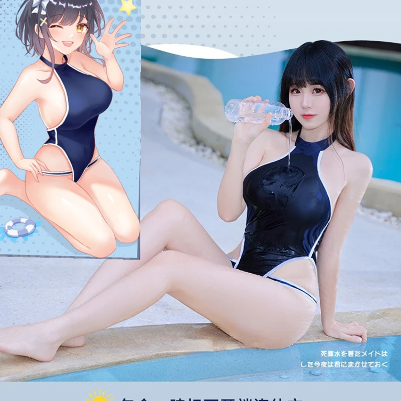 Japanese Open Crotch Bodysuit Backless Women Swimsuit Sexy Lingerie Set Jumpsuit Erotic Anime Cosplay Student Girl Costumes New
Japanese Open Crotch Bodysuit Backless Women Swimsuit Sexy Lingerie Set Jumpsuit Erotic Anime Cosplay Student Girl Costumes New