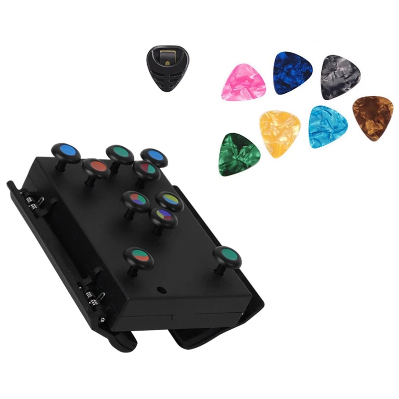 1 Set Guitar System Teaching Practice Chord Assistant Guitar Chord Trainer With Guitar Pick Suitable For Beginners
1 Set Guitar System Teaching Practice Chord Assistant Guitar Chord Trainer With Guitar Pick Suitable For Beginners
