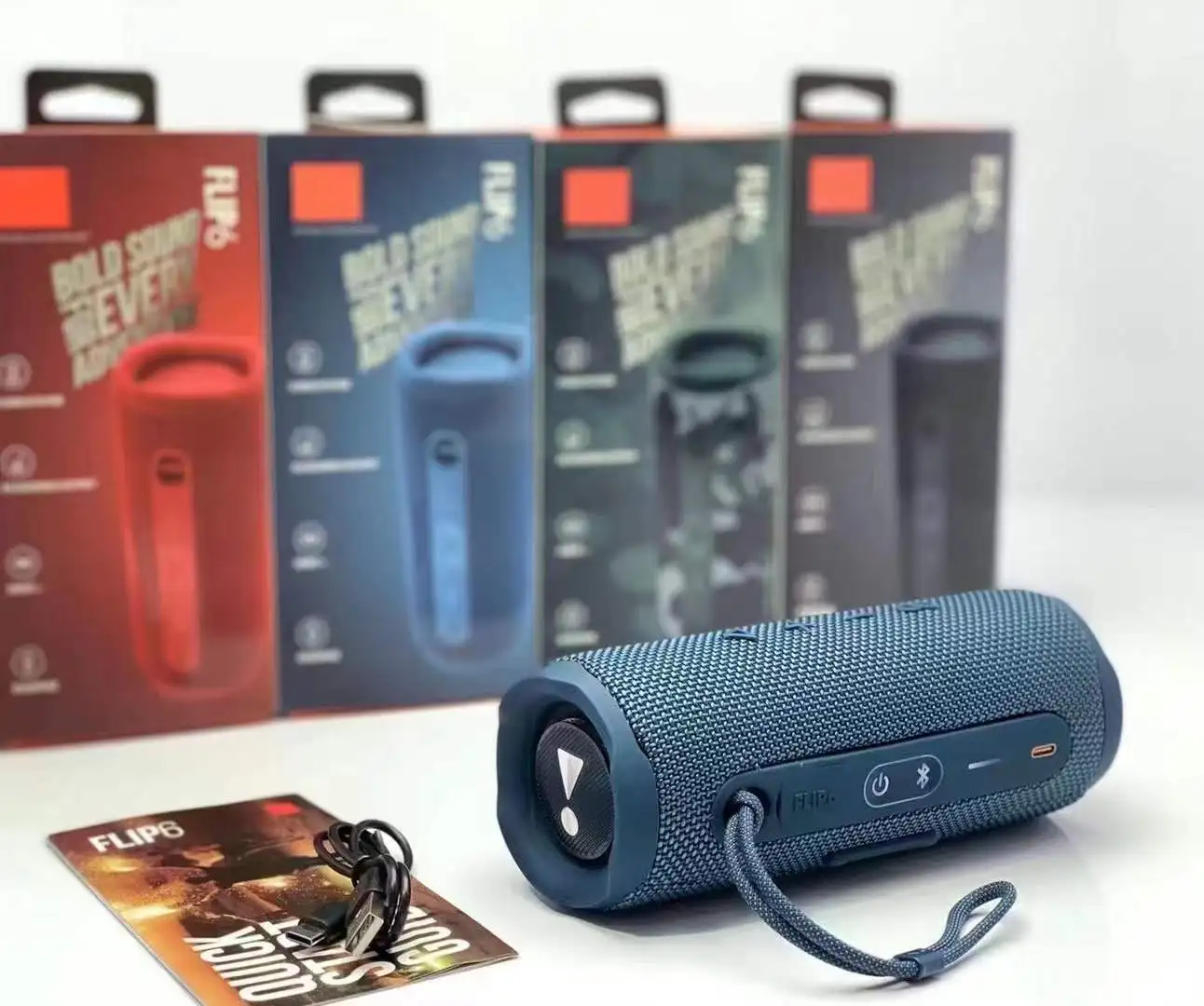 Flip6 Wireless Bluetooth Speaker Portable Sound Column Outdoor Subwoofer Stereo with Radio Mesh Double Speakers TWS caixa de som
Flip6 Wireless Bluetooth Speaker Portable Sound Column Outdoor Subwoofer Stereo with Radio Mesh Double Speakers TWS caixa de som