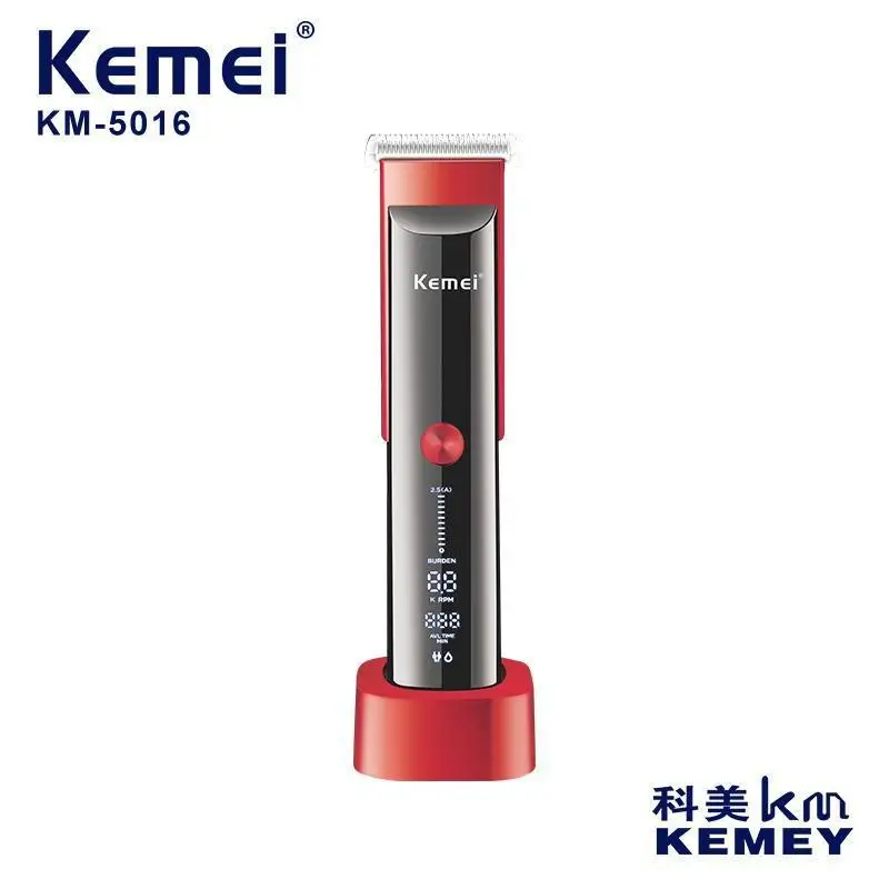 kemei hair trimmer KM-5016 rechargeable hair clipper haircut machine oil head clipper engraving whitening LED
kemei hair trimmer KM-5016 rechargeable hair clipper haircut machine oil head clipper engraving whitening LED