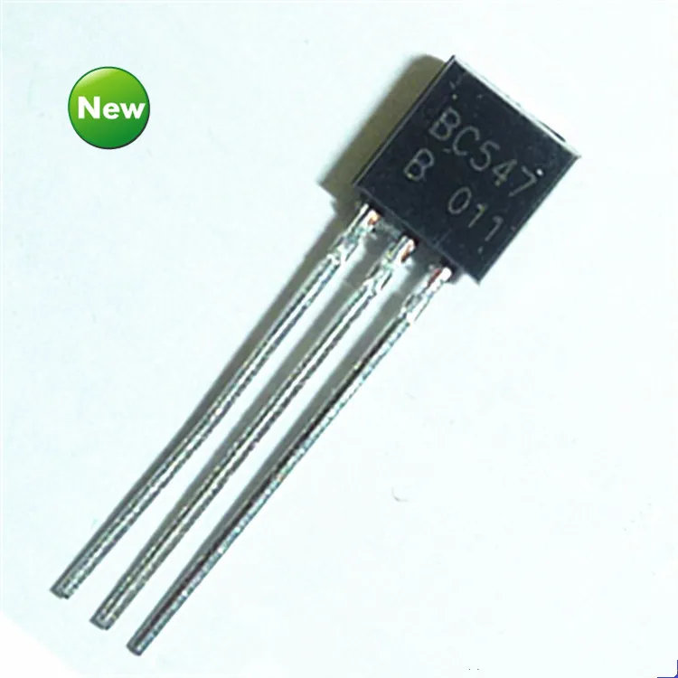 Фото 50 шт./лот BC547 + BC557 каждый 25 шт. BC547B BC557B NPN PNP транзистор TO-92 Power триодный в комплекте -