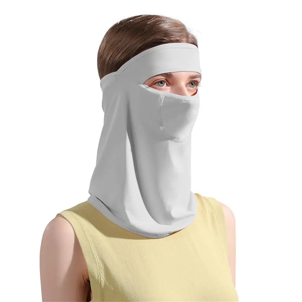 Summer Sunscreen Cycling Mask Scarf Ice Silk Full Face Covers Breathable Anti Uv for Women Dropshipping
Summer Sunscreen Cycling Mask Scarf Ice Silk Full Face Covers Breathable Anti Uv for Women Dropshipping
