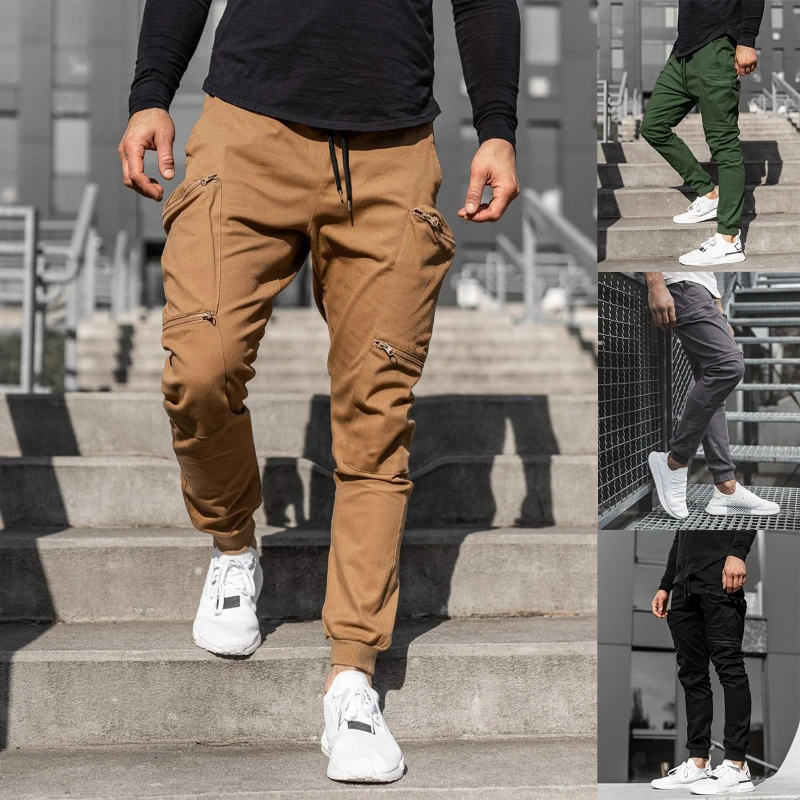 Men Overalls Trousers Spring Summer Solid Color Loose Pockets Stitching Pants Men's Lace-up Mid-Waist Pencil Pants Cargo Pants
Men Overalls Trousers Spring Summer Solid Color Loose Pockets Stitching Pants Men's Lace-up Mid-Waist Pencil Pants Cargo Pants