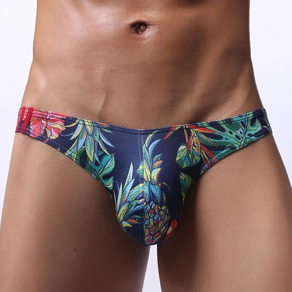 Men U-convex Pouch Underwear Brief T-Back Thongs & G-Strings Sexy Printed Lingerie Low Rise Men's Underwear Fashion Underpants
Men U-convex Pouch Underwear Brief T-Back Thongs & G-Strings Sexy Printed Lingerie Low Rise Men's Underwear Fashion Underpants