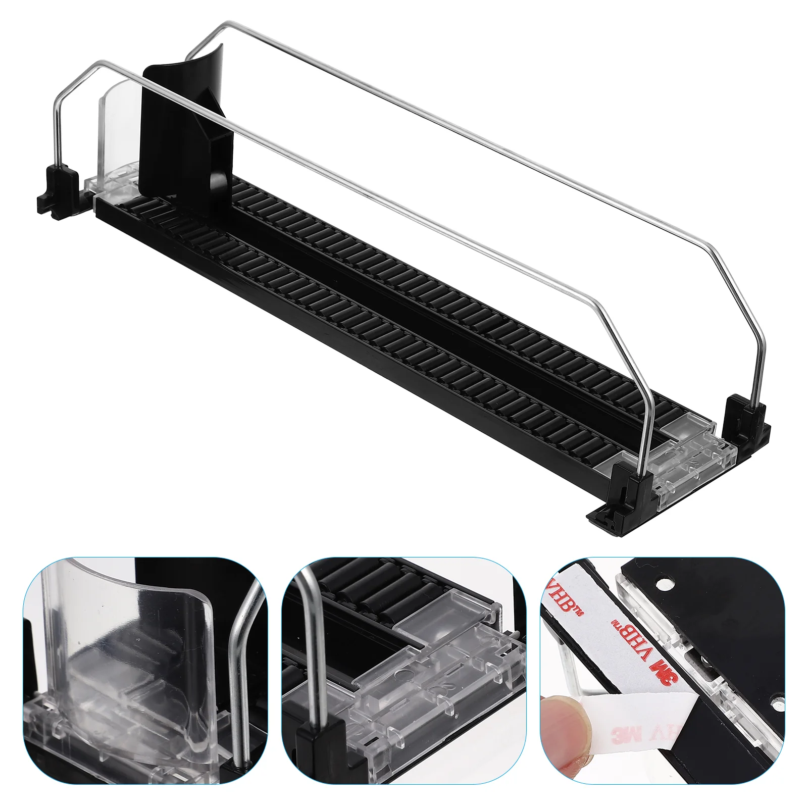 Drink Organizer Pusher Fridge Can Refrigerator Shelf Dispenser Machine Glide Propeller Replenishment Soda Puller Bottle Rack
Drink Organizer Pusher Fridge Can Refrigerator Shelf Dispenser Machine Glide Propeller Replenishment Soda Puller Bottle Rack