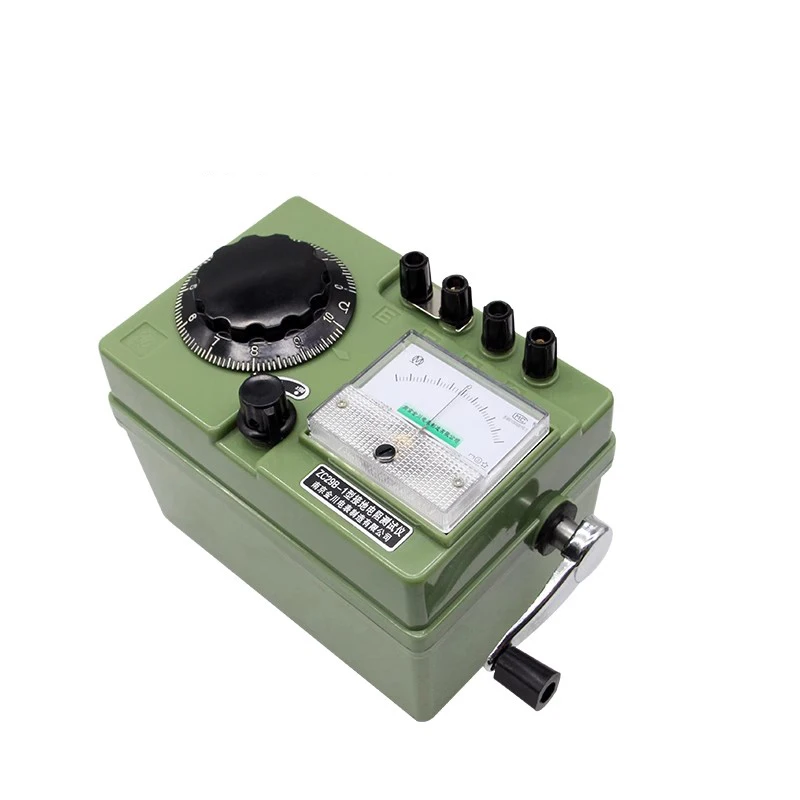 Grounding resistance tester ZC29B-1/2 ZC-8 grounding megger grounding resistance meter
Grounding resistance tester ZC29B-1/2 ZC-8 grounding megger grounding resistance meter