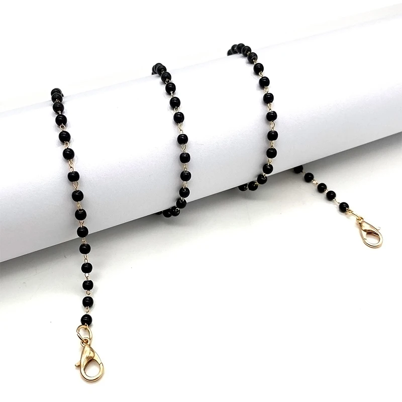 Jewelry Face Mask Lanyard Sunglasses Cords Fashion Beaded Trendy Casual Eyeglasses Chain Sunglasses Accessory Traceless Women
Jewelry Face Mask Lanyard Sunglasses Cords Fashion Beaded Trendy Casual Eyeglasses Chain Sunglasses Accessory Traceless Women
