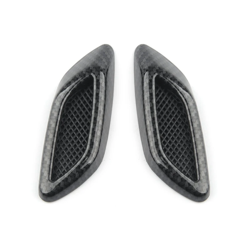 4Pcs Carbon Fiber Car Hood Frame Decorative Stickers Fender Air Outlet Side Mark Universal Decorative Cover
4Pcs Carbon Fiber Car Hood Frame Decorative Stickers Fender Air Outlet Side Mark Universal Decorative Cover