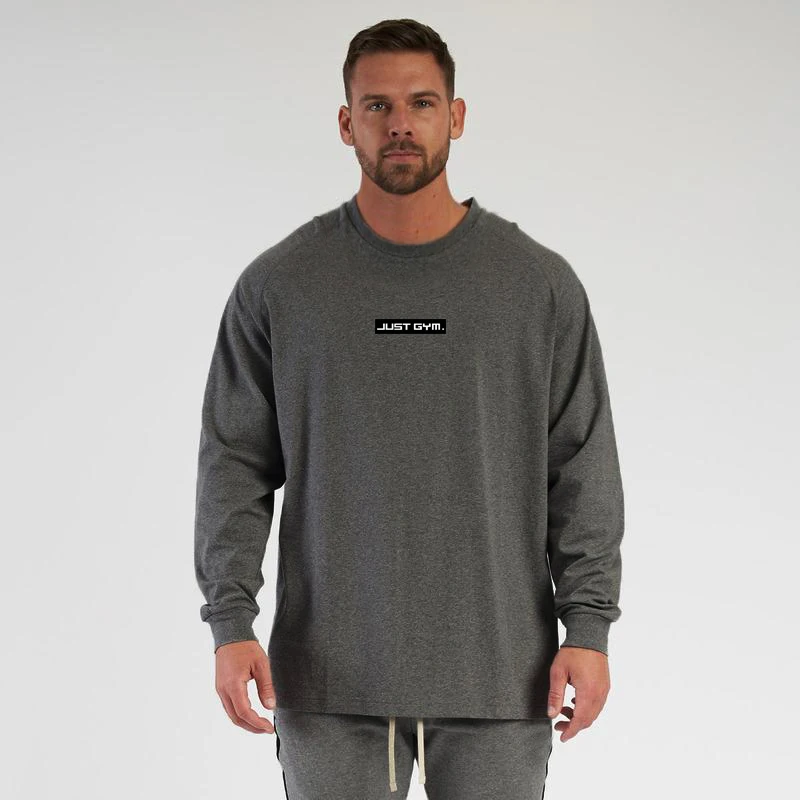 Autumn and Winter Long Sleeved T-shirt Men's Fitness Clothes Half High Collar Sports Streetwear
Autumn and Winter Long Sleeved T-shirt Men's Fitness Clothes Half High Collar Sports Streetwear