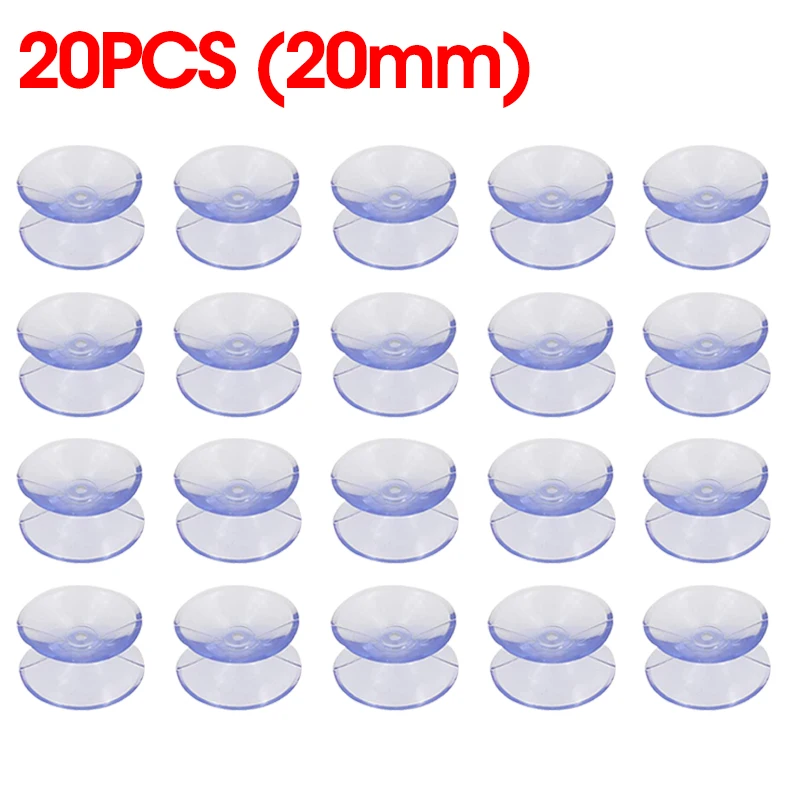 Прозрачные двусторонние присоски 20/30/35 мм, 5/10/20 шт
Прозрачные двусторонние присоски 20/30/35 мм, 5/10/20 шт