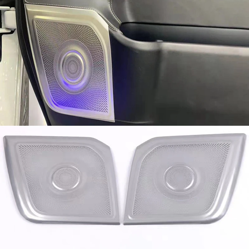 Fit For Toyota Hiace 2019-2021 2PCS Stainless Steel Car Stereo Audio Speaker Microphone Cover Trim Car Styling Accessories
Fit For Toyota Hiace 2019-2021 2PCS Stainless Steel Car Stereo Audio Speaker Microphone Cover Trim Car Styling Accessories