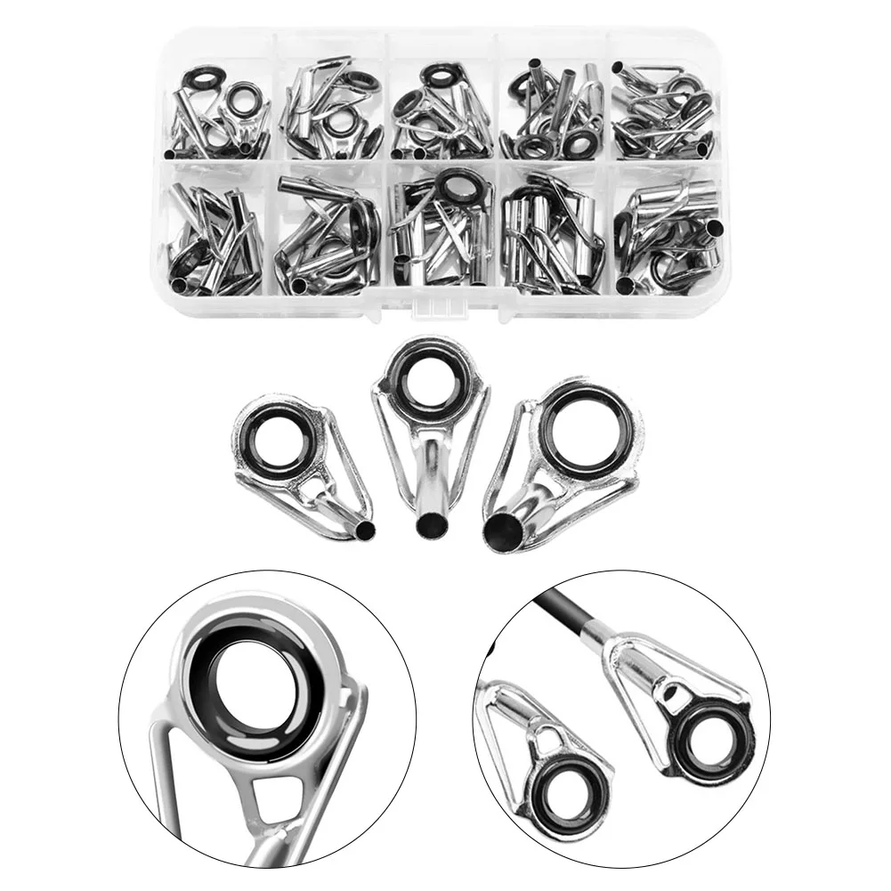 Eye Ring Guide Ring Tip Stainless Steel Carp Fishing Tackle Ceramic Fishing Accessories Functional Repair Kit Durable
Eye Ring Guide Ring Tip Stainless Steel Carp Fishing Tackle Ceramic Fishing Accessories Functional Repair Kit Durable