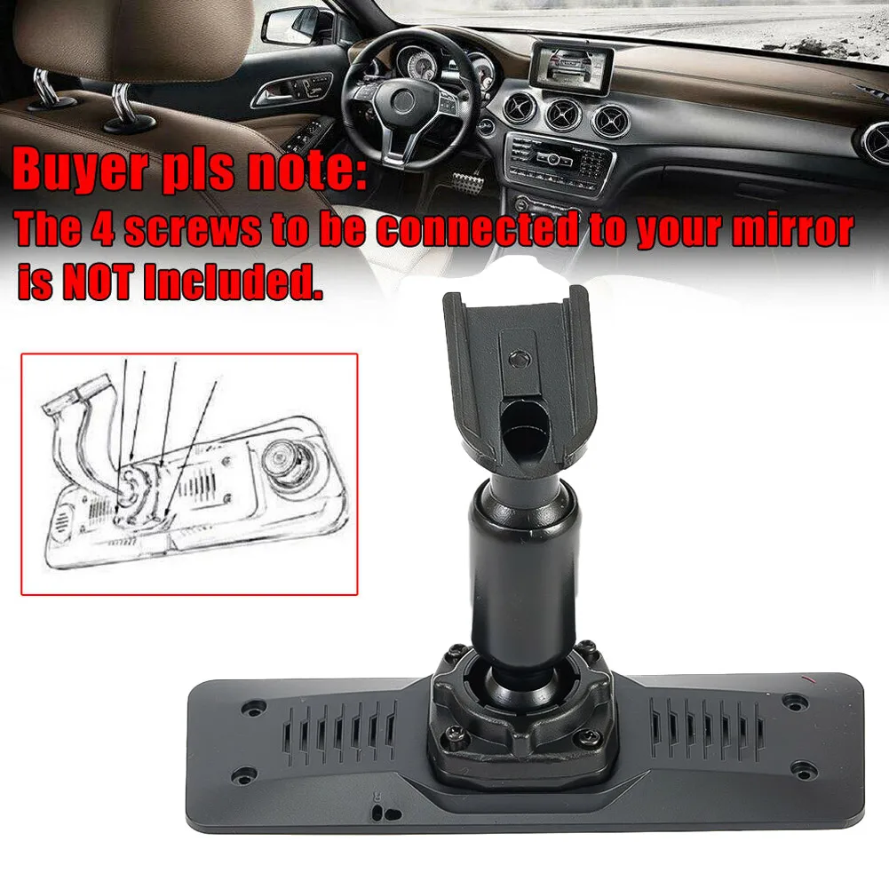 Parts Mirror Back Plate Black Replacement Universal For Car DVR Instead Of Strap Panel+Bracket Rear View Durable
Parts Mirror Back Plate Black Replacement Universal For Car DVR Instead Of Strap Panel+Bracket Rear View Durable