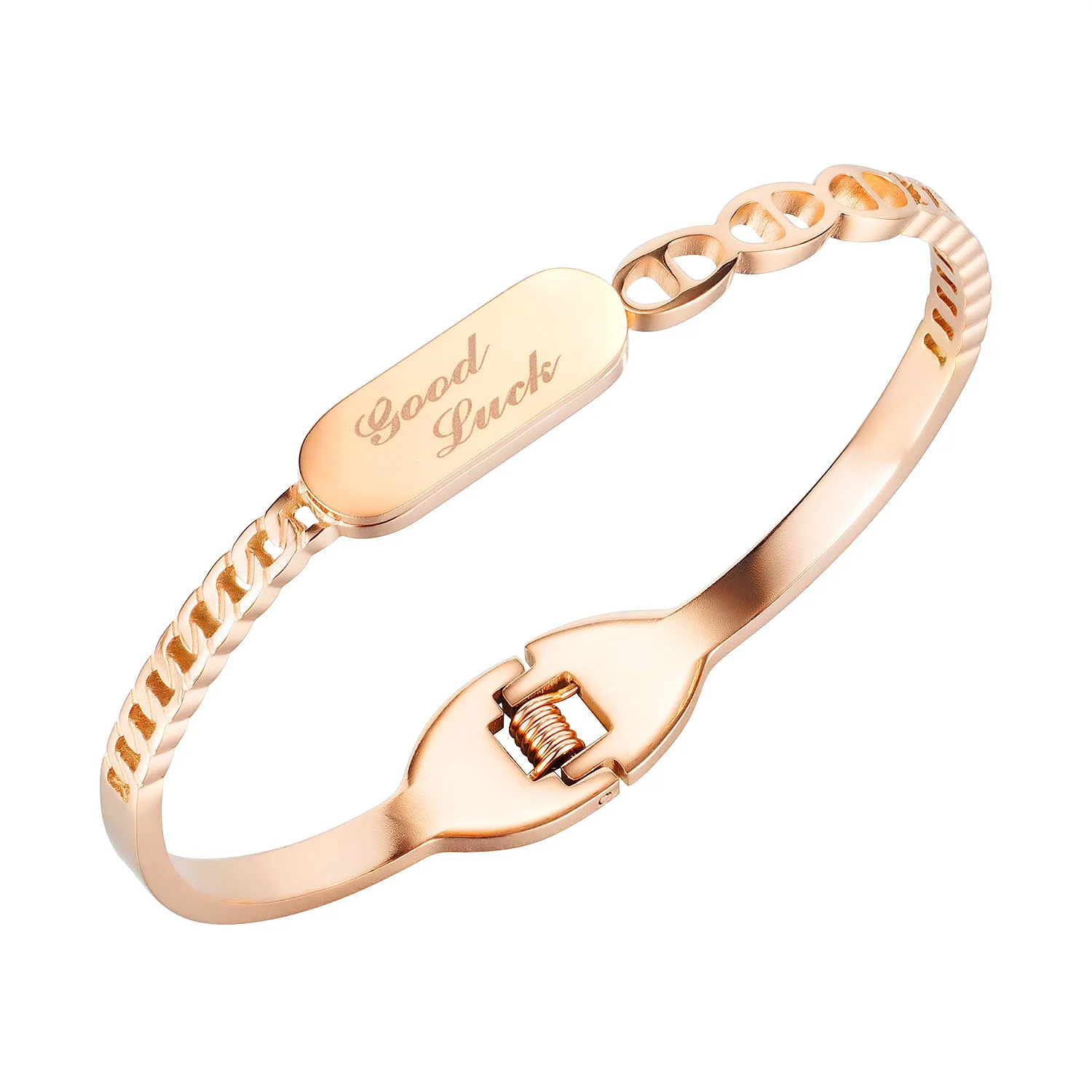 Fashion Classic Niche Design High Temperament Sexy Versatile Stainless Steel Bracelet
Fashion Classic Niche Design High Temperament Sexy Versatile Stainless Steel Bracelet