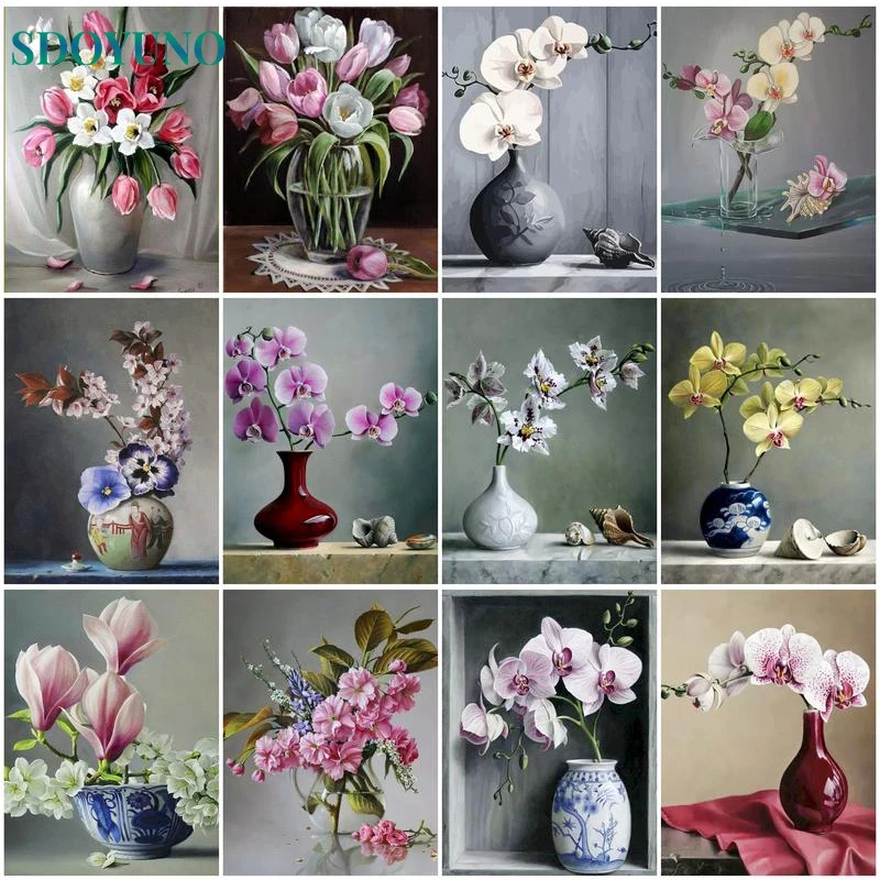 SDOYUNO Painting By Numbers Kits Scenery Handpainted Picture By Number Flowers Drawing Canvas Home Decor 60x75 Diy Frame
SDOYUNO Painting By Numbers Kits Scenery Handpainted Picture By Number Flowers Drawing Canvas Home Decor 60x75 Diy Frame