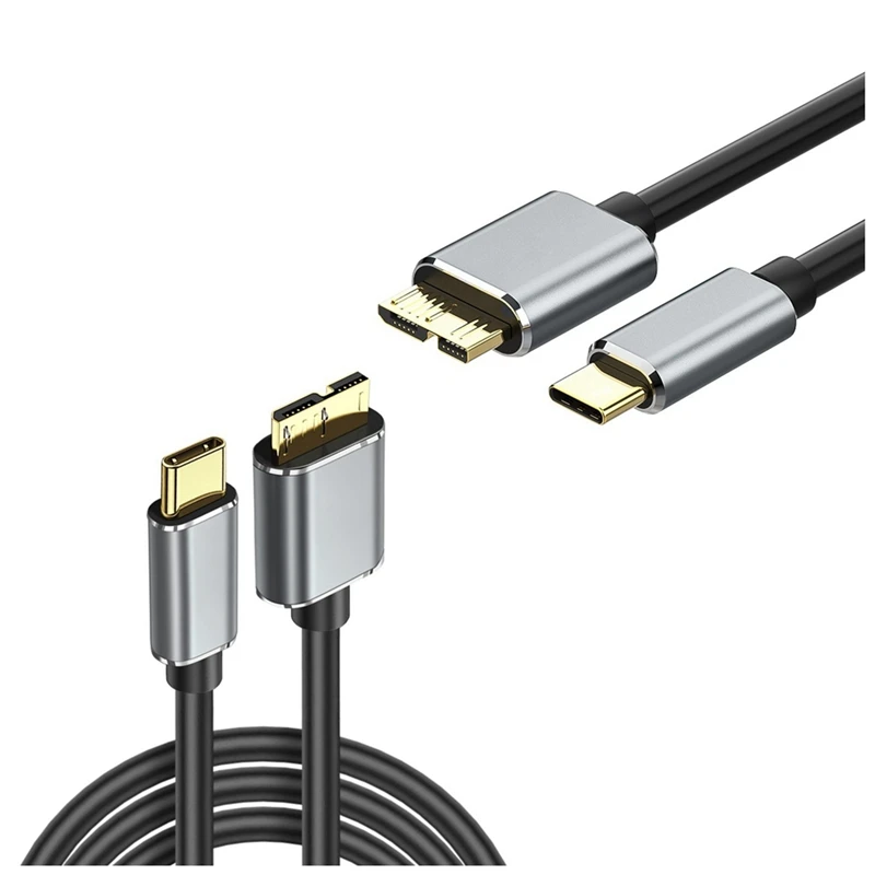 2 упаковки 5 Гбит/с USB C к кабелю Micro-B 3,0, кабель для жесткого диска типа C к Micro-B, Шнур Micro-B к USB C для ноутбука (3,3 фута)
2 упаковки 5 Гбит/с USB C к кабелю Micro-B 3,0, кабель для жесткого диска типа C к Micro-B, Шнур Micro-B к USB C для ноутбука (3,3 фута)