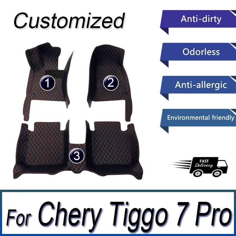 100%, кожаные автомобильные напольные коврики на заказ для Chery Tiggo 7 Pro 2021, коврики, подкладки для ног, аксессуары
100%, кожаные автомобильные напольные коврики на заказ для Chery Tiggo 7 Pro 2021, коврики, подкладки для ног, аксессуары