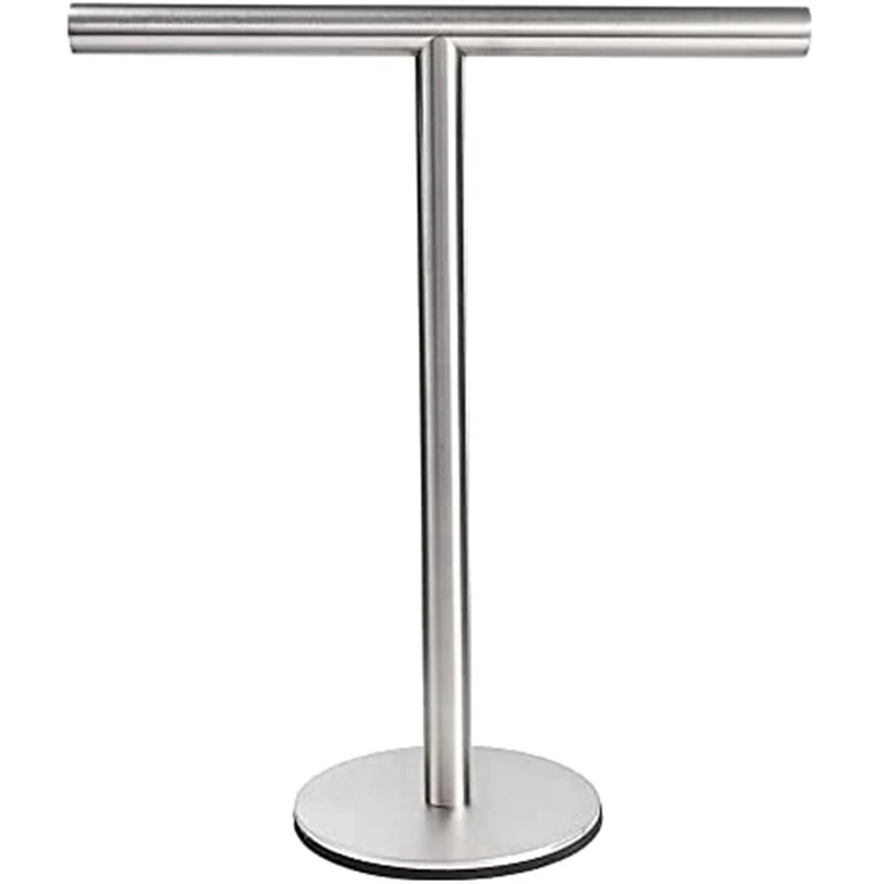 Держатель для полотенец из нержавеющей стали, Т-образный держатель для полотенец, подставка из нержавеющей стали 304 для ванной комнаты, кухн... 
Держатель для полотенец из нержавеющей стали, Т-образный держатель для полотенец, подставка из нержавеющей стали 304 для ванной комнаты, кухн...