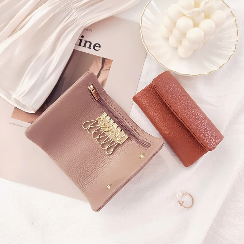 Wallet Simple Women Bag For Men Cow Genuine Key And Leather Car Key Leather Mini Multifunctional Holder Soft Small Buckle
Wallet Simple Women Bag For Men Cow Genuine Key And Leather Car Key Leather Mini Multifunctional Holder Soft Small Buckle