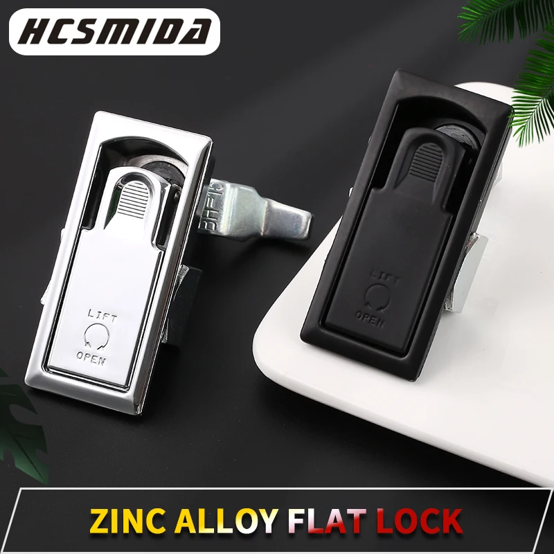 HCSMIDA Press-type Chassis Lock Zinc Alloy Mechanical Control Box Equipment Flat Locks Furniture Hardware Cabinet Door Lock
HCSMIDA Press-type Chassis Lock Zinc Alloy Mechanical Control Box Equipment Flat Locks Furniture Hardware Cabinet Door Lock